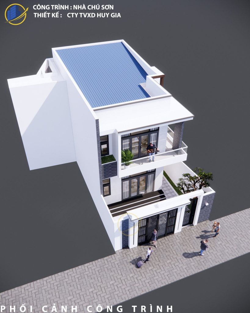 Thiết kế thi công nhà phố tại Phan Thiết