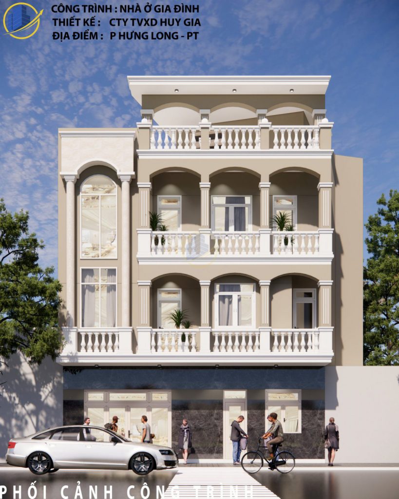 Thiết kế nhà phố tại Phan Thiết