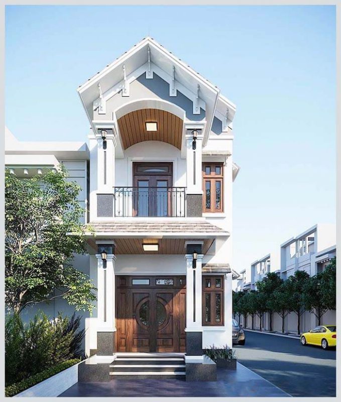 Thiết kế nhà ống 2 tầng tại Phan Thiết