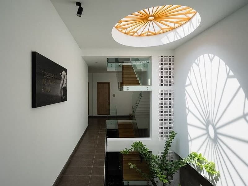 Lưu ý khi thiết kế giếng trời